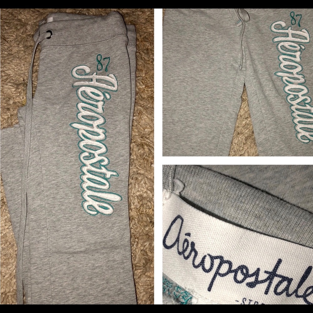 Aeropostale stretch sweat pants